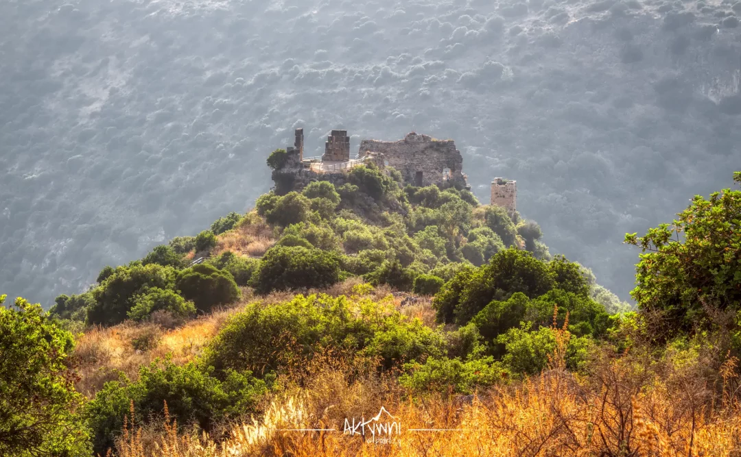 Izrael aktywnie - Galilea - ruiny zamku Monfort